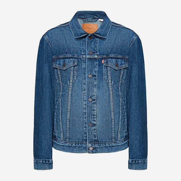 Kurtka jeansowa męska Levi's The Trucker Jacket Broadway Terrace Tru 72334-0573 L Niebieska (5400970991011) - obraz 6