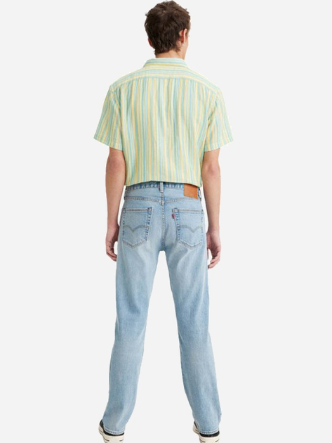 Jeansy regular fit męskie Levi's 501 Stretch It Out 00501-3418 36-34 Błękitne (5401128019427) - obraz 4