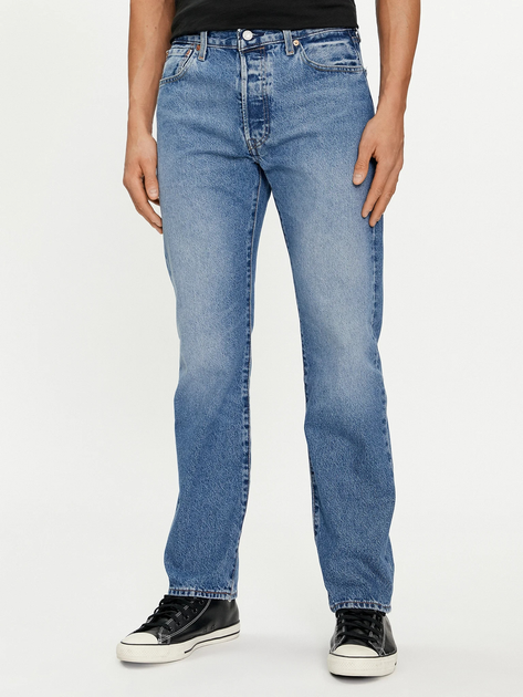 Jeansy regular fit męskie Levi's 501 Chemicals 00501-3504 W33L34 Niebieskie (5401128669769) - obraz 1