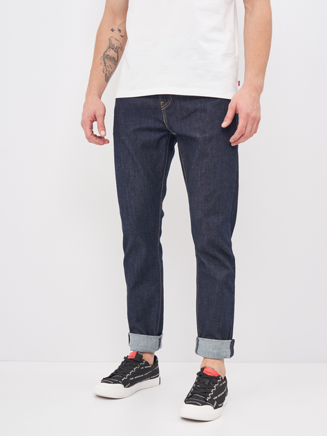 Jeansy slim fit męskie Levi's 512 Slim Taper Rock Cod 28833-0280 W33L34 Granatowe (5400599671783) - obraz 1