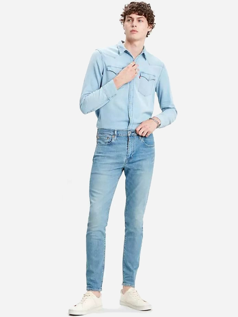 Джинси Slim fit чоловічі Levi's 512 Slim Taper 28833-0588 33-36 Сині (5400816861973) - зображення 3