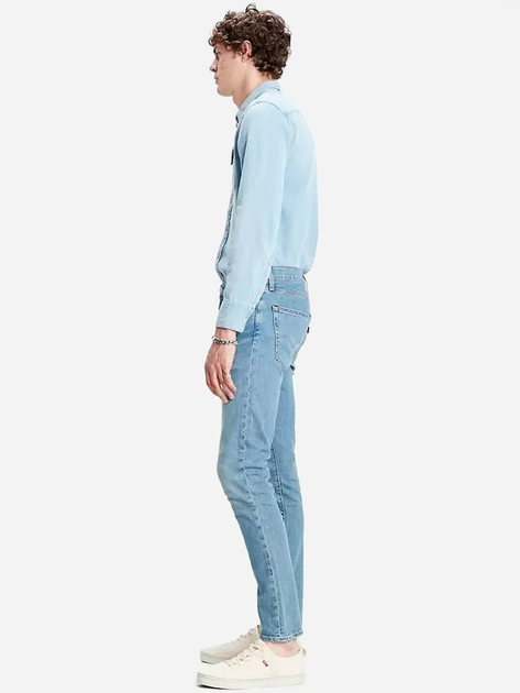 Джинси Slim Fit чоловічі Levi's 512 Slim Taper Pelican Rust 28833-0588 34-32 Сині (5400816861997) - зображення 4