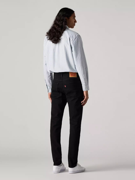 Джинси Slim Fit чоловічі Levi's 515 Slim Taper Minute Men Rinse A7222-0032 34-34 Чорні (5401187133171) - зображення 4