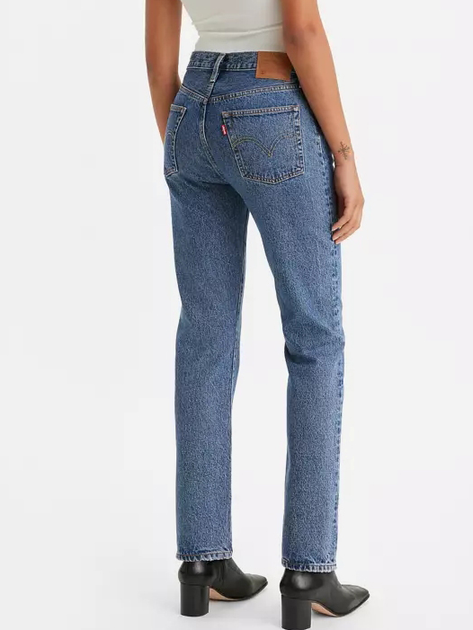 Jeansy regular fit damskie Levi's 501 Jeans For Women Shout Out Stone 12501-0438 W26L30 Niebieskie (5401105688851) - obraz 2