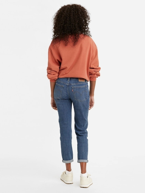 Jeansy boyfriend damskie Levi's Mid Rise Boyfriend Lapis Gem 19887-0225 26-30 Niebieskie (5401105686376) - obraz 4