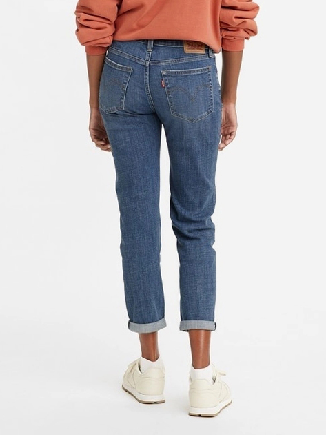 Jeansy boyfriend damskie Levi's Mid Rise Boyfriend Lapis Gem 19887-0225 W29L30 Niebieskie (5401105687021) - obraz 2