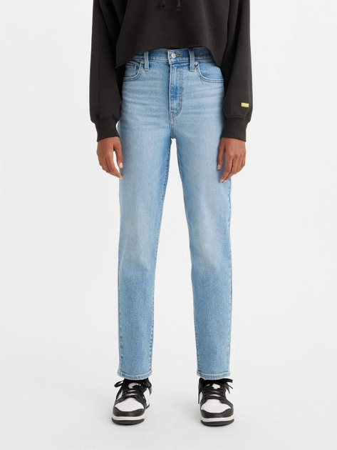 Jeansy mom`s damskie Levi's High Waisted Mom Jean Now You Know 26986-0031 W24L27 Błękitne (5401105161361) - obraz 1