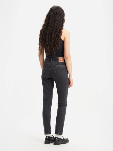 Jeansy skinny damskie Levi's 501 Skinny Off Topic 29502-0227 26-28 Czarne (5401043581139) - obraz 4