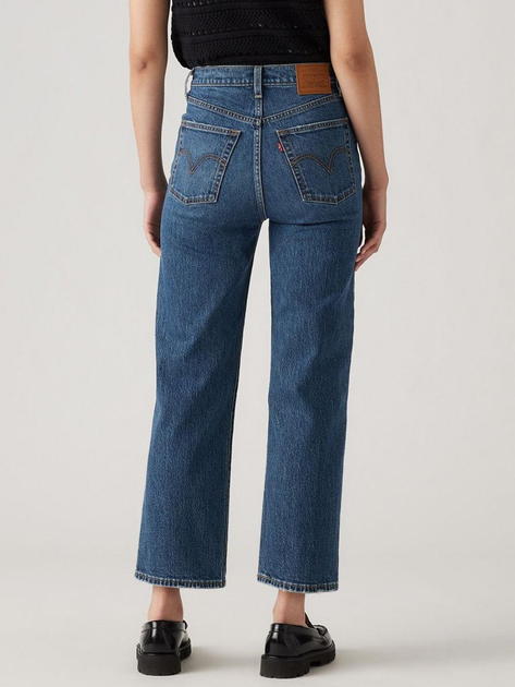 Jeansy regular fit damskie Levi's Ribcage Straight Ankle My Honor No Dx 72693-0218 W25L31 Niebieskie (5401157409480) - obraz 2