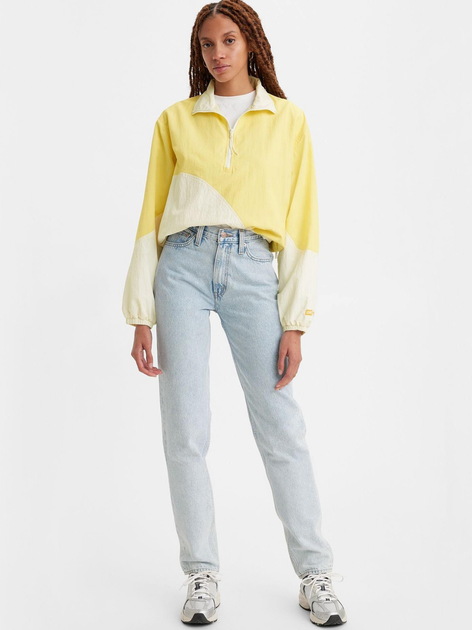 Jeansy mom`s damskie Levi's 80S Mom Jean Dont Be Frayed A3506-0014 30-28 Błękitne (5401128281695) - obraz 3