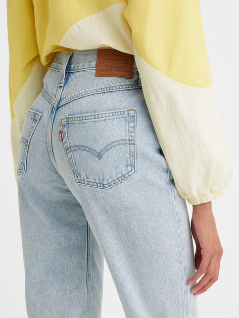 Jeansy mom`s damskie Levi's 80S Mom Jean Dont Be Frayed A3506-0014 27-30 Błękitne (5401128109609) - obraz 5