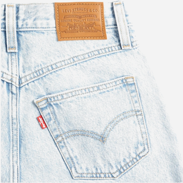 Jeansy mom`s damskie Levi's 80S Mom Jean Dont Be Frayed A3506-0014 29-28 Błękitne (5401128281664) - obraz 8