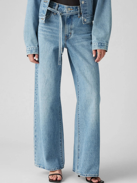 Джинси жіночі Levi's Xl Straight Thanks Friend A8701-0004 W25L29 Блакитні (5401157478325) - зображення 1