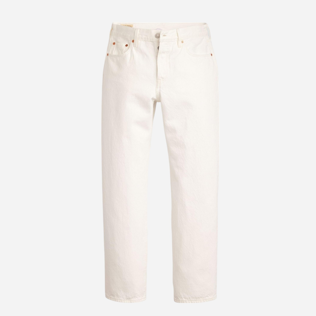 Jeansy regular fit damskie Levi's 501 90S Ankle Blank Slate A9150-0004 30-29 Białe (5401157504154) - obraz 7
