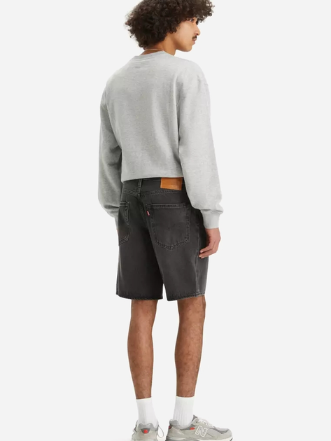 Шорти джинсові подовжені чоловічі Levi's 468 Loose Shorts We Got Motion Shorts A8461-0006 32 Темно-сірі (5401157187142) - зображення 4