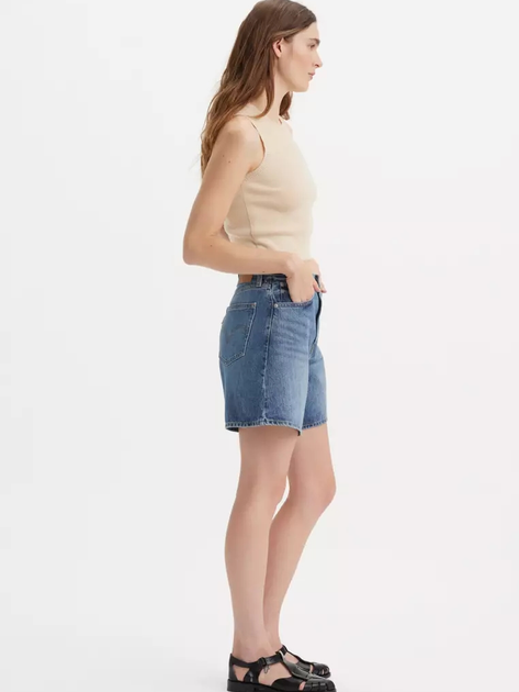 Шорти джинсові короткі жіночі Levi's High Baggy Short Worn Memory Short A9311-0005 28 Сині (5401157248683) - зображення 5