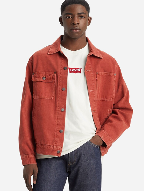 Koszulka męska bawełniana Levi's Lse Vintage Fit Gr Tee Lse Batwing Badg 0008C-0009 L Biała (5401157156773) - obraz 3
