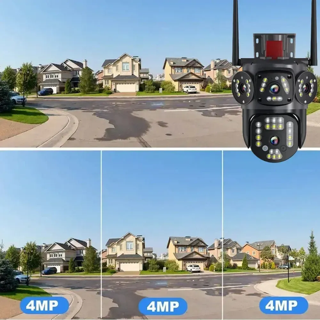 Вулична WIFI камера відеоспостереження 4MP з датчиком руху, 3L-VB30 (L) - зображення 5