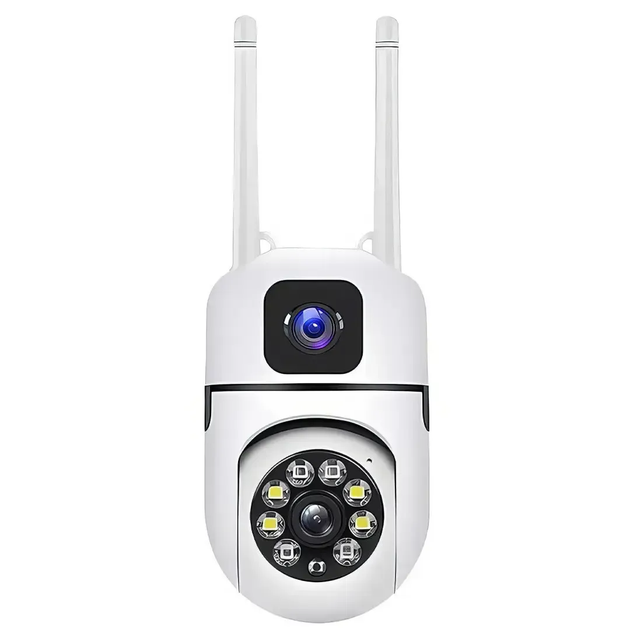 Вулична WiFi камера відеоспостереження, від мережі, Dual Lens EW10 (L) - Фото 8 Вулична WiFi камера відеоспостереження, від мережі, Dual Lens EW10 (L) - зображення 8