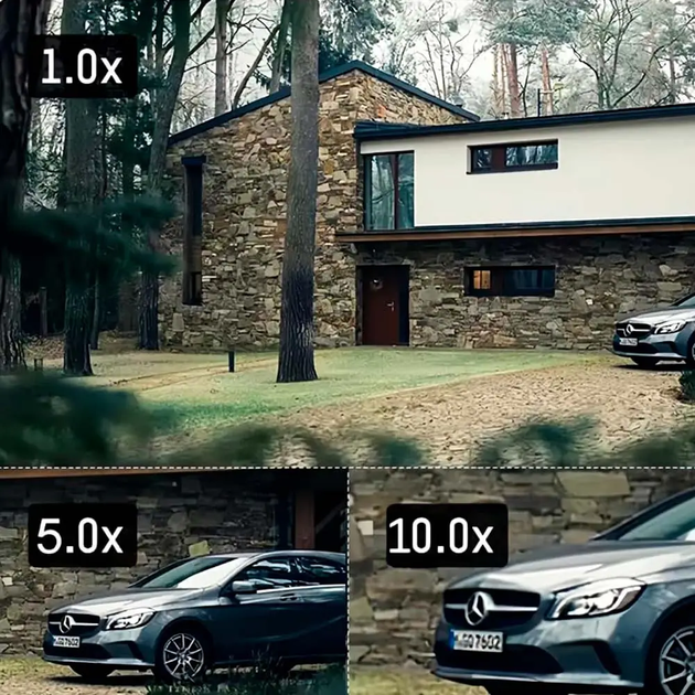Вулична WiFi камера відеоспостереження 2×4МП, від мережі, V380 PTZ (L) - Фото 6 Вулична WiFi камера відеоспостереження 2×4МП, від мережі, V380 PTZ (L) - зображення 6