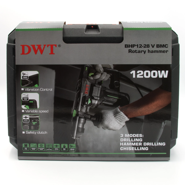 Перфоратор DWT BHP12-28V BMC - Фото 9 Перфоратор DWT BHP12-28V BMC - зображення 9