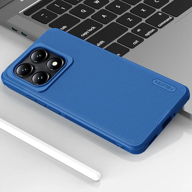 Пластикова накладка Nillkin Pro на Xiaomi 14T Pro (Синій / Blue) (208423) - Фото 6 Пластикова накладка Nillkin Pro на Xiaomi 14T Pro (Синій / Blue) (208423) - зображення 6