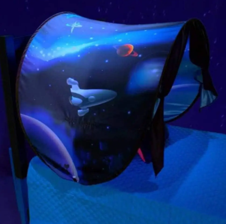 Шатёр "Космос и Мечта" тент для сна Dream Tents синяя - изображение 2
