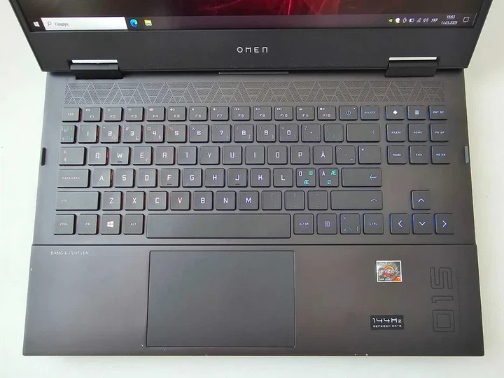 Ноутбук HP OMEN 15 R7 5800H/RTX 3070/RAM 16GB/SSD 1TB/IPS 144Hz Б\В - зображення 4