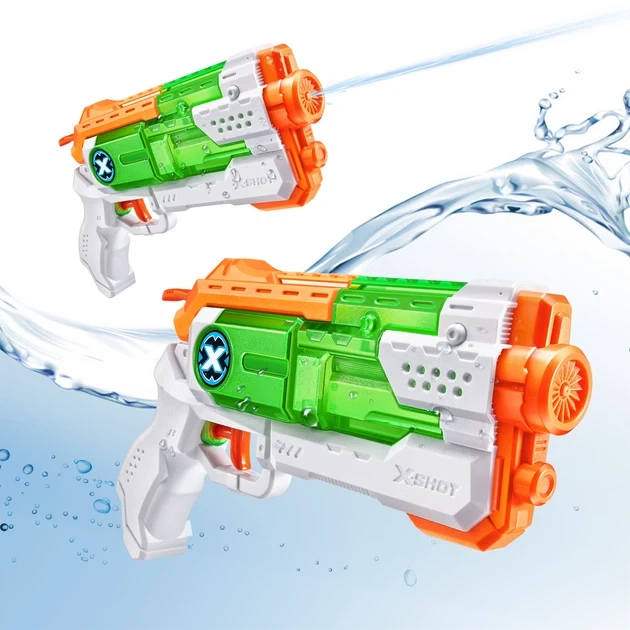 Набор водных бластеров X-Shot Warfare Fast Fill Small (56244R) - изображение 3