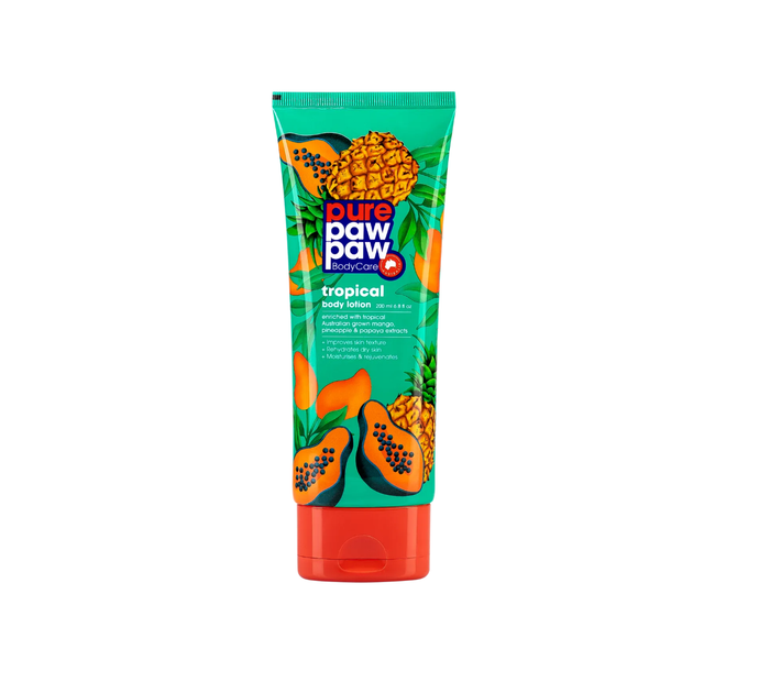 Лосьйон для тіла Pure Paw Paw Body Care Tropical Lotion, 200 мл - Фото 1 Лосьйон для тіла Pure Paw Paw Body Care Tropical Lotion, 200 мл - зображення 1
