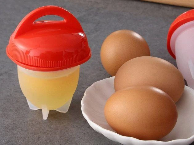 Силиконовые формочки для варки яиц без скорлупы Egg Boil 6 шт - изображение 4