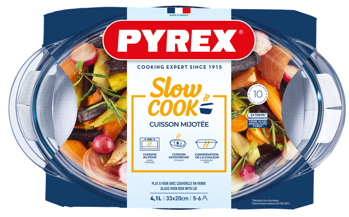 Каструля Pyrex кастрюля овальна 3.1 л + 1 л (459A000/8443) - Фото 5 Каструля Pyrex кастрюля овальна 3.1 л + 1 л (459A000/8443) - зображення 5