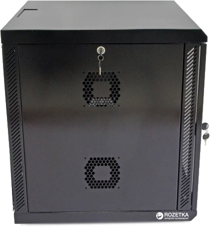 Шафа монтажна настінна CMS MGSWA 12U Чорний (UA-MGSWA126B) - Фото 4 Шафа монтажна настінна CMS MGSWA 12U Чорний (UA-MGSWA126B) - зображення 4