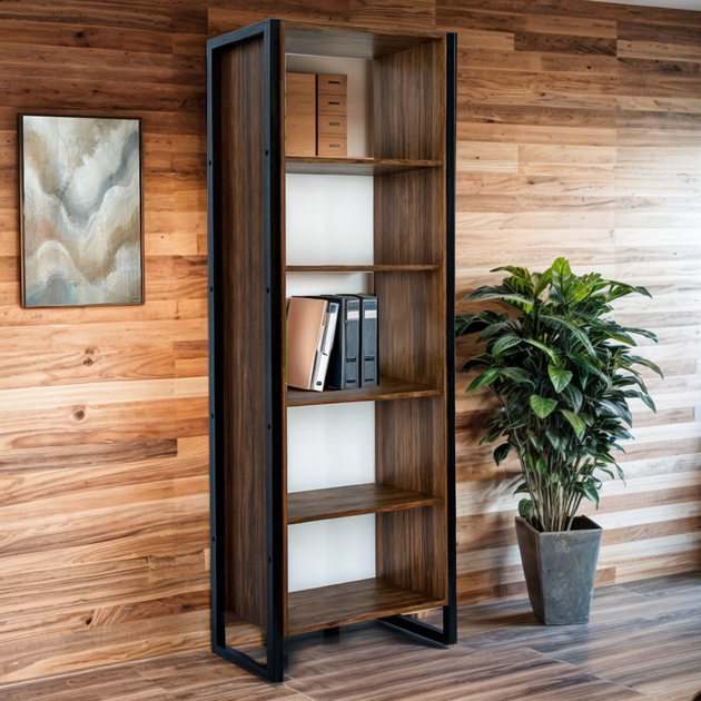 Шкаф офисный Tobi Sho LOFT Volcano ШЛВ/1 для документов, 600x400x1900 мм Фаервуд - изображение 2