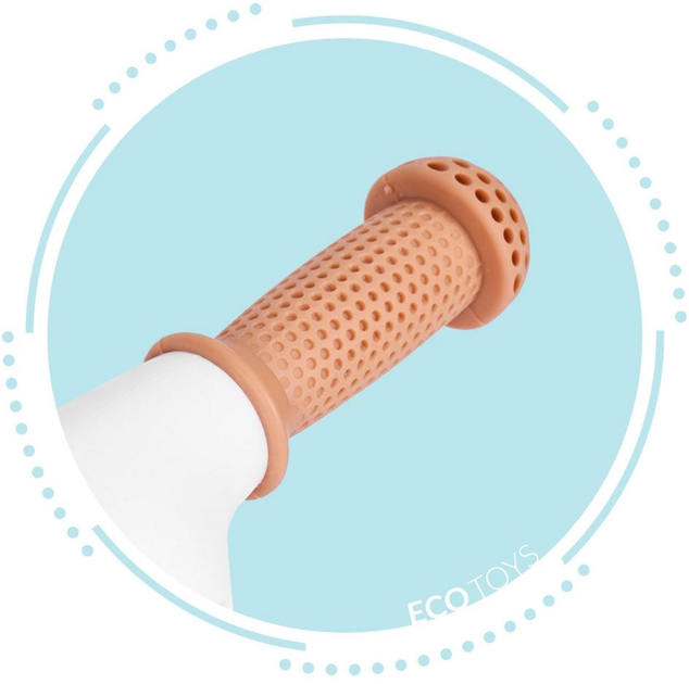Rowerek biegowy z pedałami EcoToys treningowy kółka boczne 3w1 LC-V1359 Pink (5905817003655) - obraz 8
