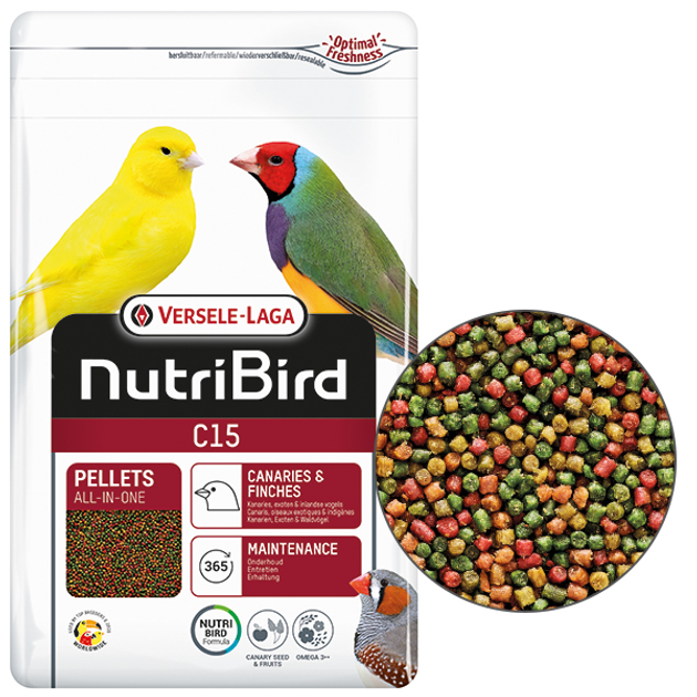 Корм для канареек и зябликов Versele-Laga NutriBird С15 (221051 ...