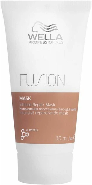 Интенсивная восстанавливающая маска Wella Professionals Fusion Intensive Repair Mask 30 мл (4064666322568) - Фото 1 Интенсивная восстанавливающая маска Wella Professionals Fusion Intensive Repair Mask 30 мл (4064666322568) - изображение 1