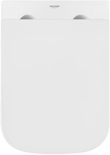 Инсталляция GROHE Rapid SL 38772001 с панелью смыва Skate Cosmopolitan 38732000 + унитаз подвесной KRONER Eifel WHI493436 Tornado Rimless с сиденьем Soft Close дюропласт - изображение 11
