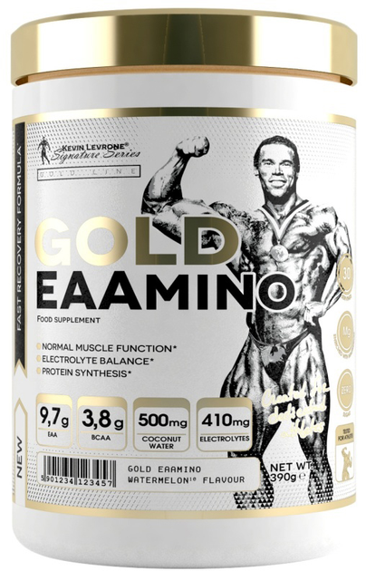 Амінокислота Kevin Levrone Gold Eaamino Jar Mango-Lemon 390 г (5903719202022) - зображення 1