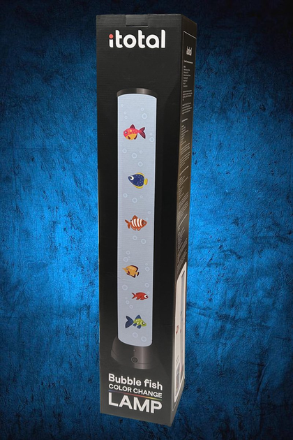 Lampka nocna iTotal Bubbel Fish Lamp (8059037074012) - obraz 8