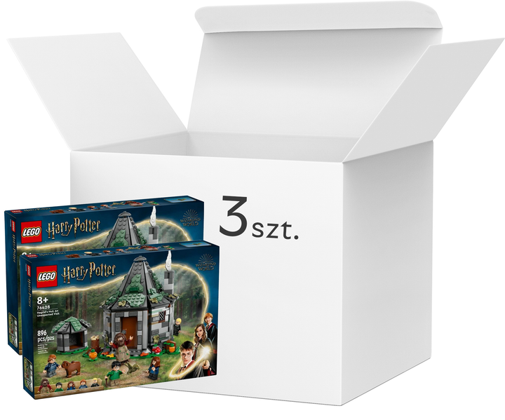 Конструктор LEGO Harry Potter Хата Хагріда 896 деталей 3 шт (76428) - зображення 1