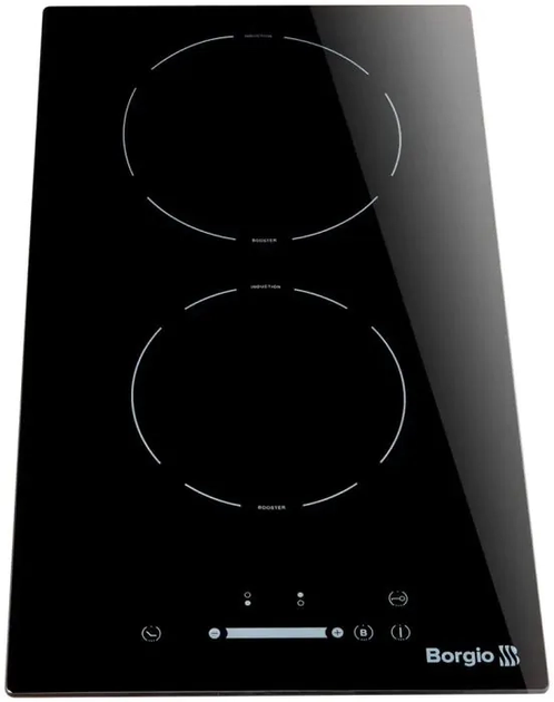 Варильна поверхня електрична Borgio IC 302 SL Black - зображення 2