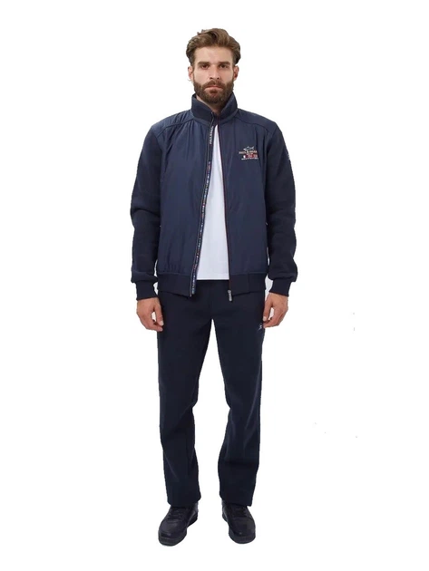 Костюм утеплений чоловічий PAUL & SHARK PS-8249 Navy Blue 7XL(62) - Фото 2 Костюм утеплений чоловічий PAUL & SHARK PS-8249 Navy Blue 7XL(62) - зображення 2