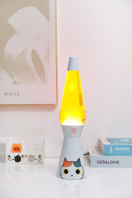 Нічник iTotal Lava Lamp Orange Cat (8059037078577) - зображення 3