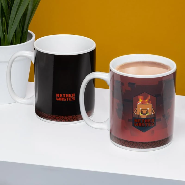 Чашка Paladone Nether Heat Change Mug 300 мл (5055964799496) - зображення 8