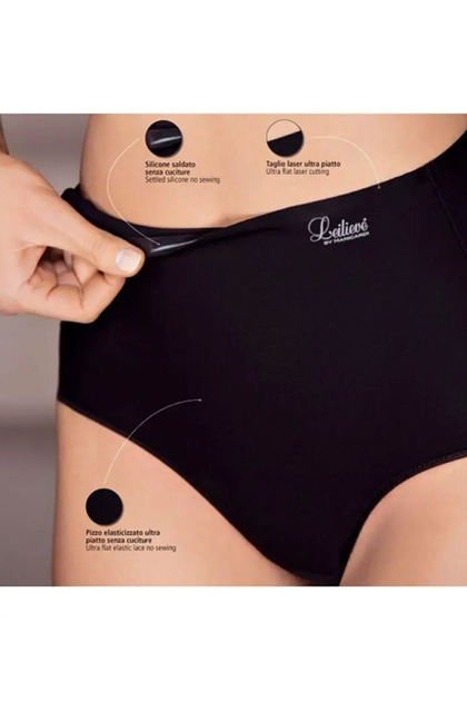 Женские трусики утяжка Leilieve 4665 Черный, 7/3XL - изображение 3