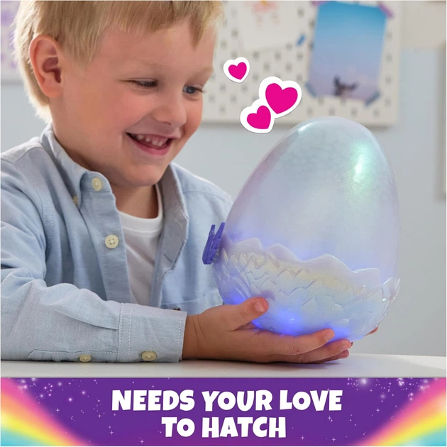 Интерактивная игрушка сюрприз Драко в яйце Hatchimals Alive Mystery Hatch Draggle Spin Master (6069282) - изображение 5