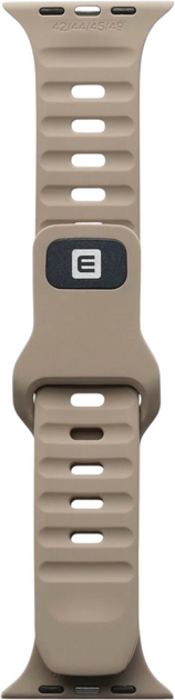 Ремінець Evelatus Sport Silicone Strap для Apple Watch Series 1/2/3/4/5/6/7/8/SE 42-45 мм Beige (4752192077570) - зображення 2