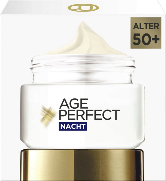 Крем для обличчя L'Oreal Paris Age Perfect Pro-Collagen Expert нічний ліфтингуючий 50 мл (3600523970834) - зображення 3