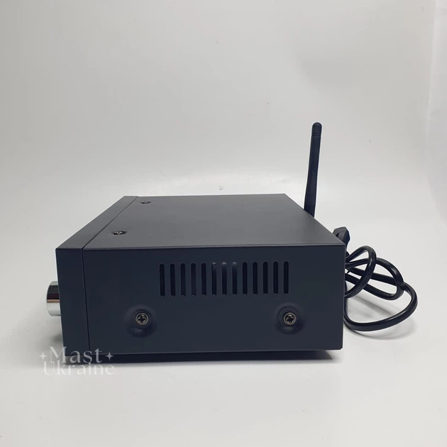 Усилитель звука Bluetooth 2-канальный 2x30Вт, портативный стереоусилитель для колонок с FM-радио, USB, SD, RCA, караоке, эквалайзером, аудиоусилитель сигнала для дома и авто, питание 12V/220V Черный AK-688-BT - изображение 11